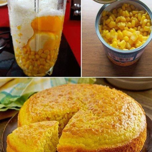 Torta di mais nel frullatore ORES