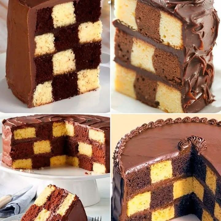 Torta Damero o torta degli scacchi