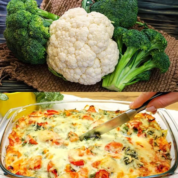 Non ho mai mangiato broccoli e cavolfiori così deliziosi! Deliziosa ricetta per uno sformato