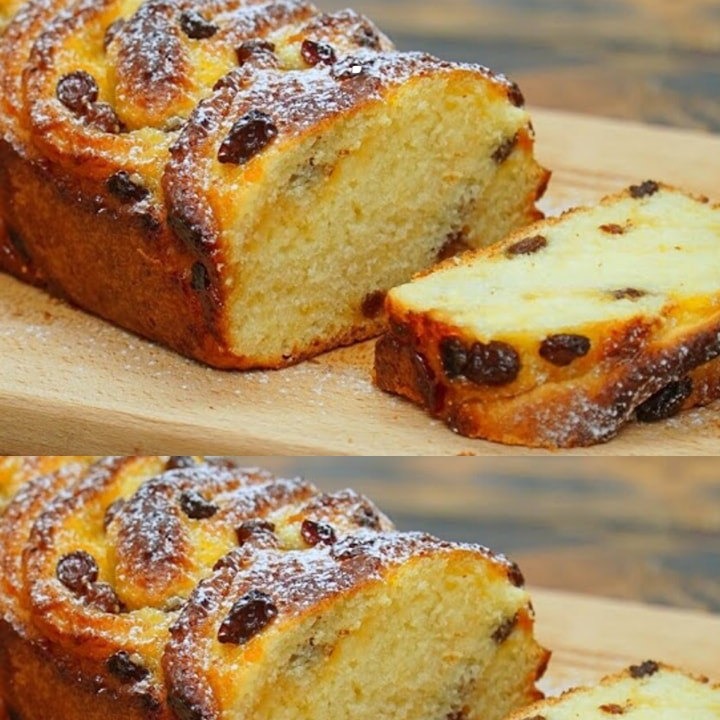 Torta morbida all’uvetta