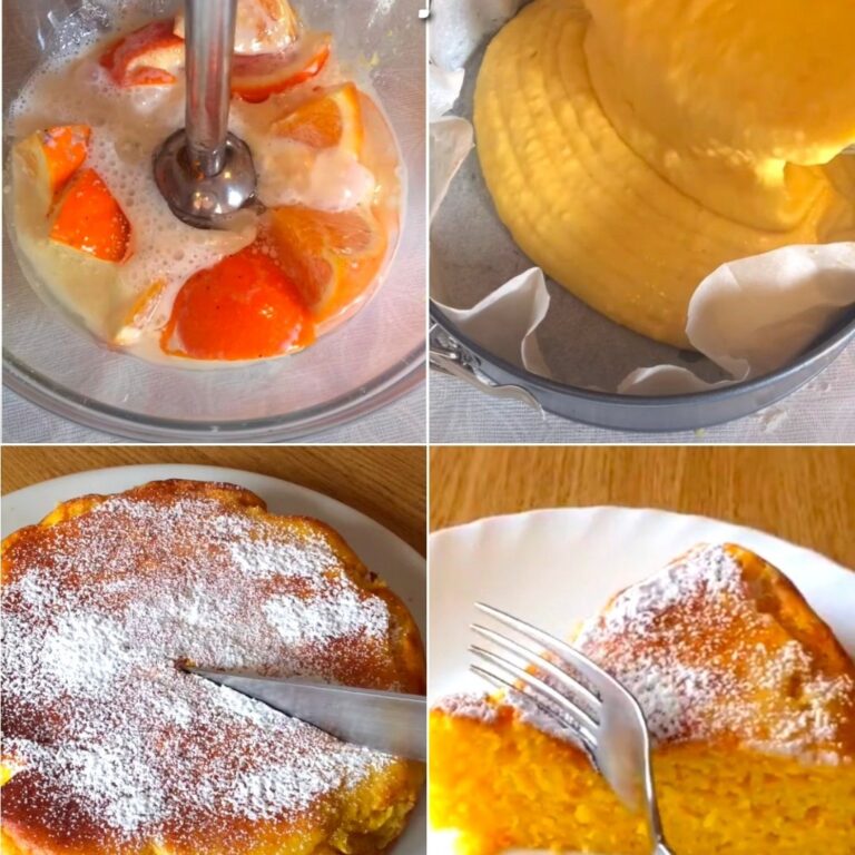 Pan di Spagna all’arancia