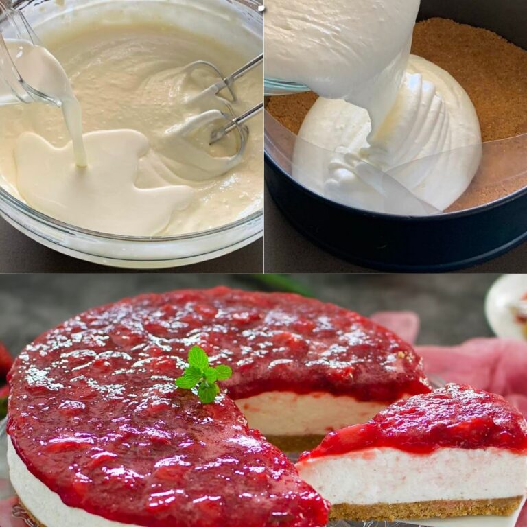 Cheesecake alle fragole: la ricetta fredda senza cottura