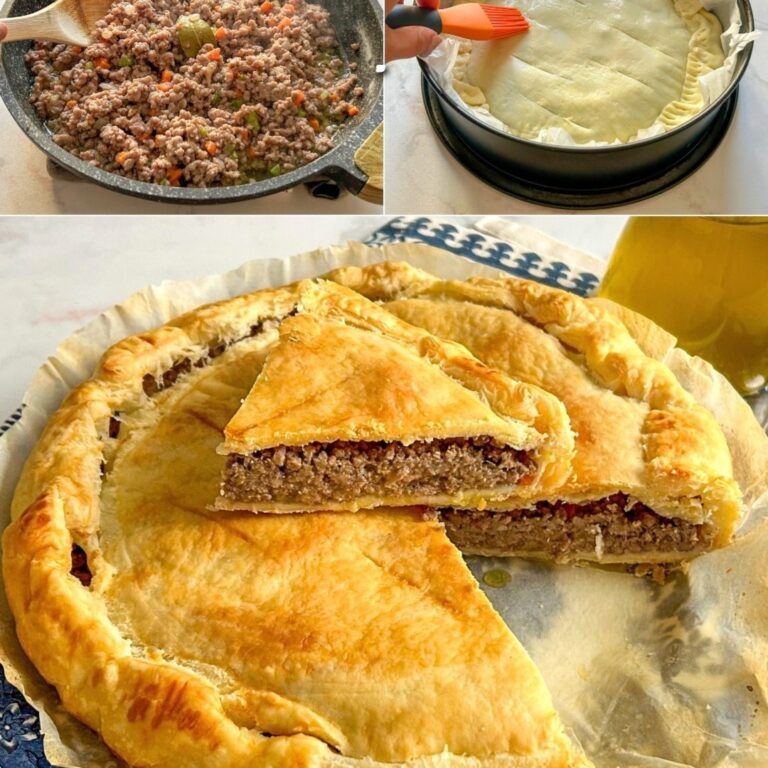 Torta di carne: una ricetta per un piatto principale inglese