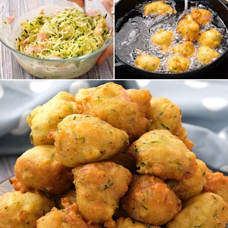 Frittelle di Zucchine e Prosciutto: Croccanti, Veloci e Deliziose