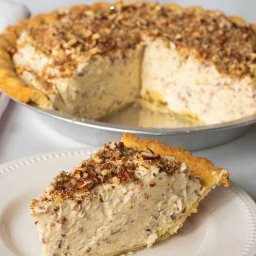 Torta alla crema di noci pecan