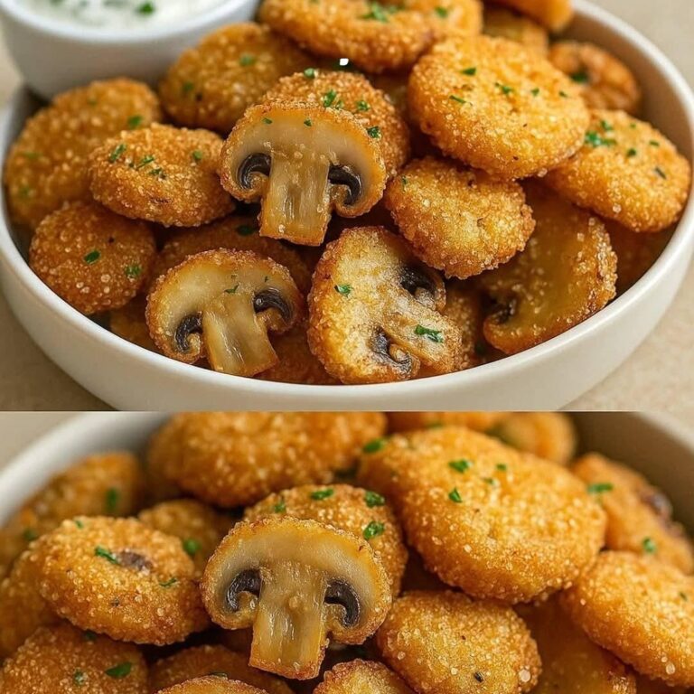 Funghi impanati croccanti