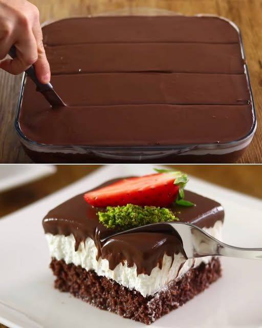 Tanti strati super golosi! Preparare questi quadrotti furbi è semplicissimo. La ricetta