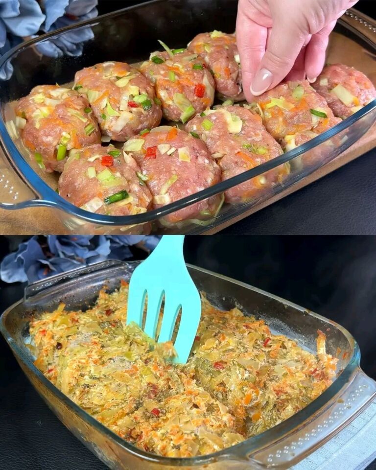 Ricetta semplice ed economica con carne macinata! Sformato di maiale e cavolo al forno