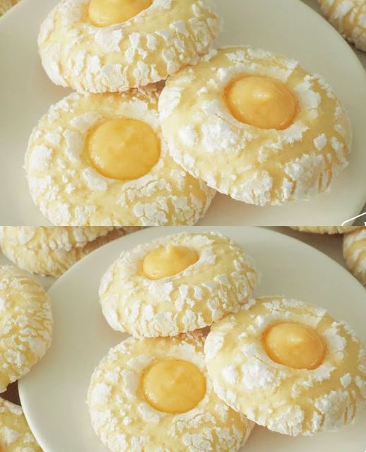 Ricetta biscotti morbidi alla crema di limone