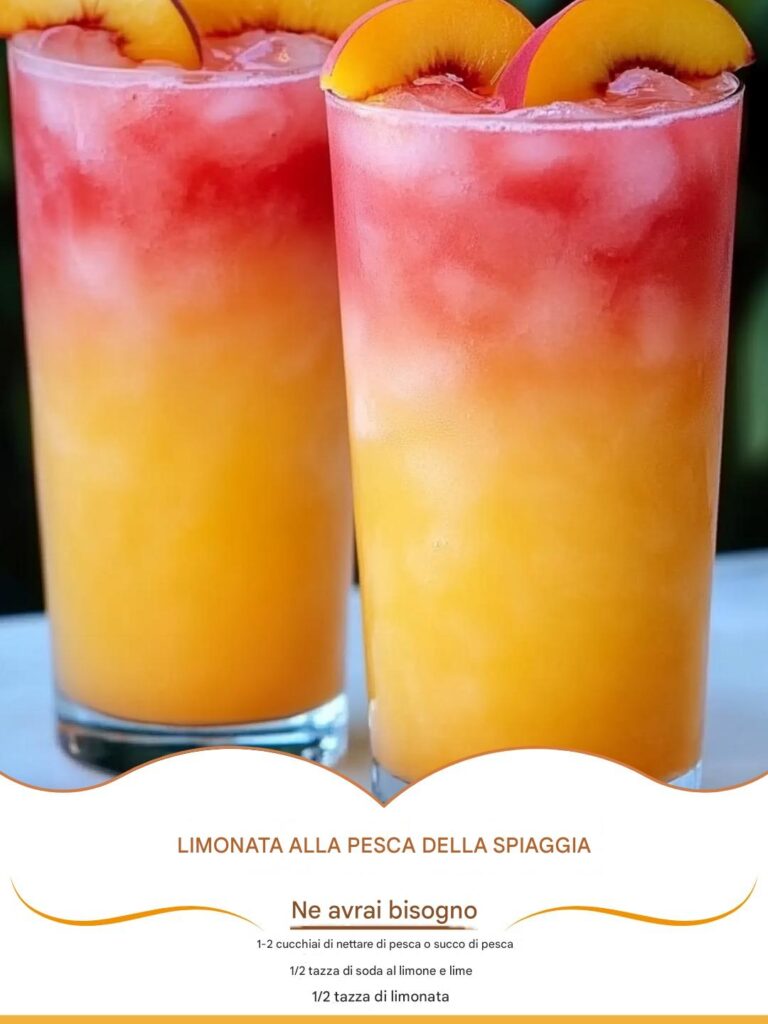 Limonata alla pesca