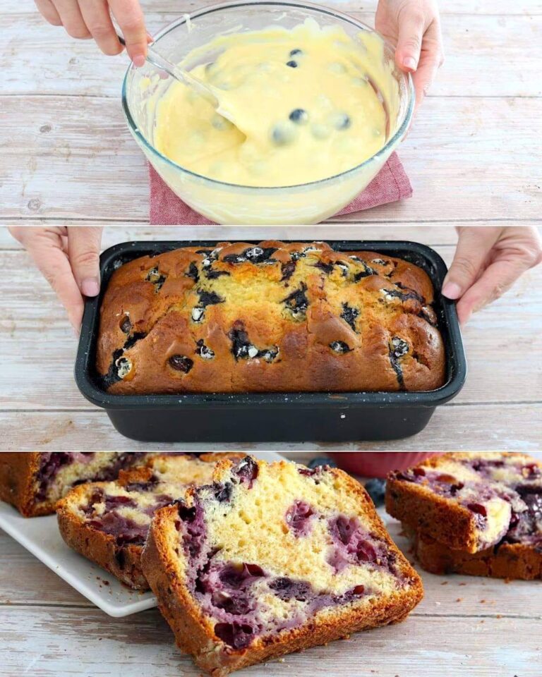 Plumcake ai mirtilli: la ricetta di un dolce soffice e profumato