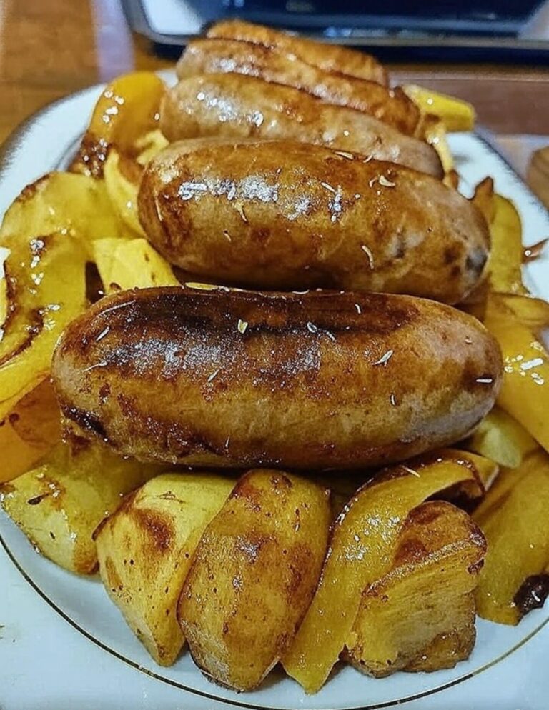 Salsicce italiane di Antonella con patate arrosto: un sapore sostanzioso d’Italia