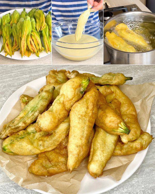 FIORI DI ZUCCA FRITTI LA RICETTA PERFETTA