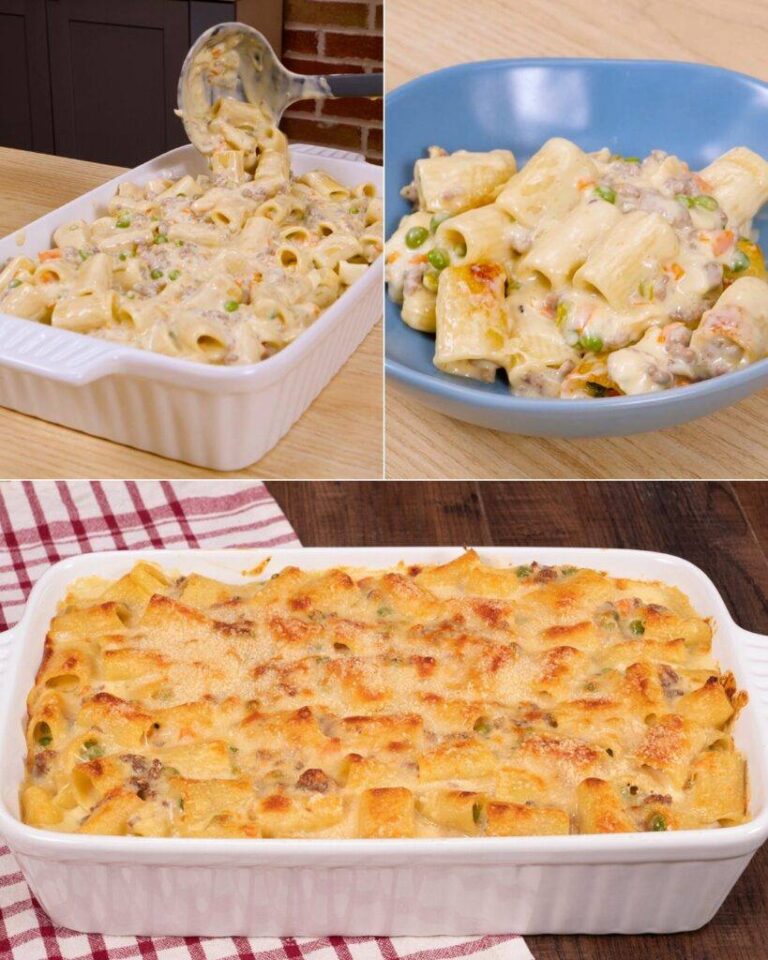 Pasta al forno bianca