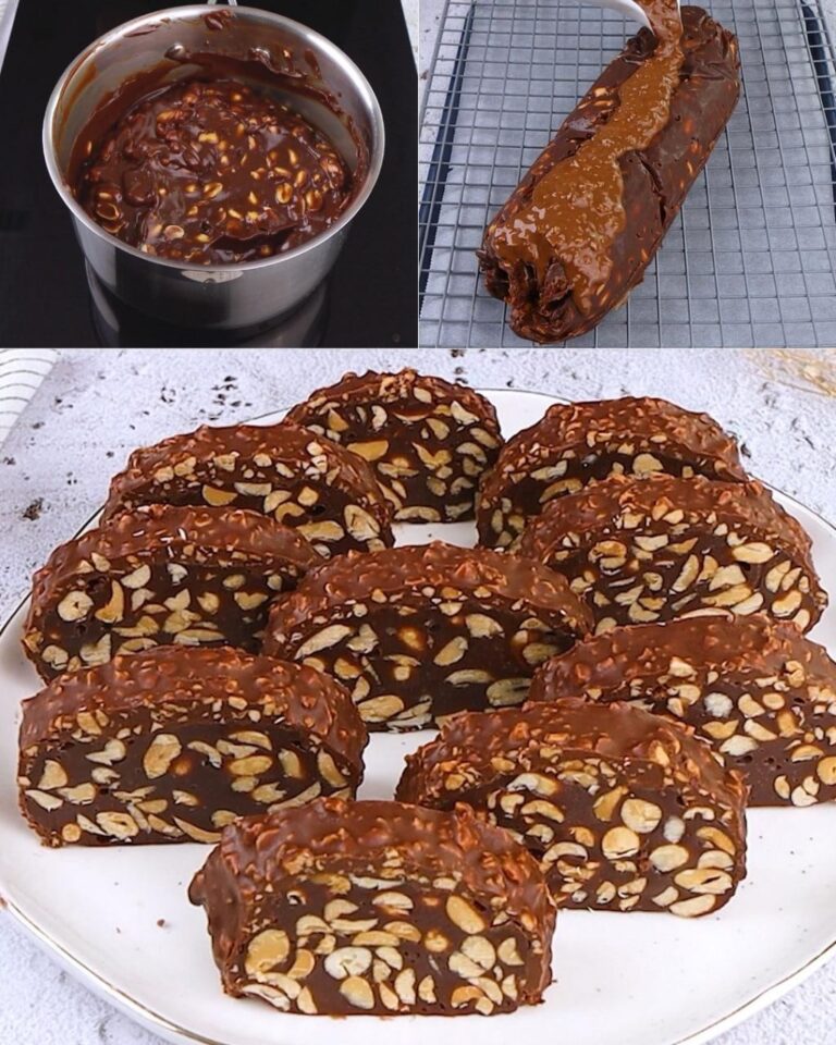 Salame al cioccolato con latte condensato