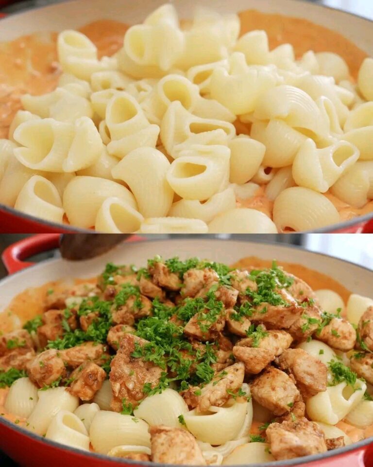 Non ho mai mangiato una pasta al pollo così cremosa e saporita!