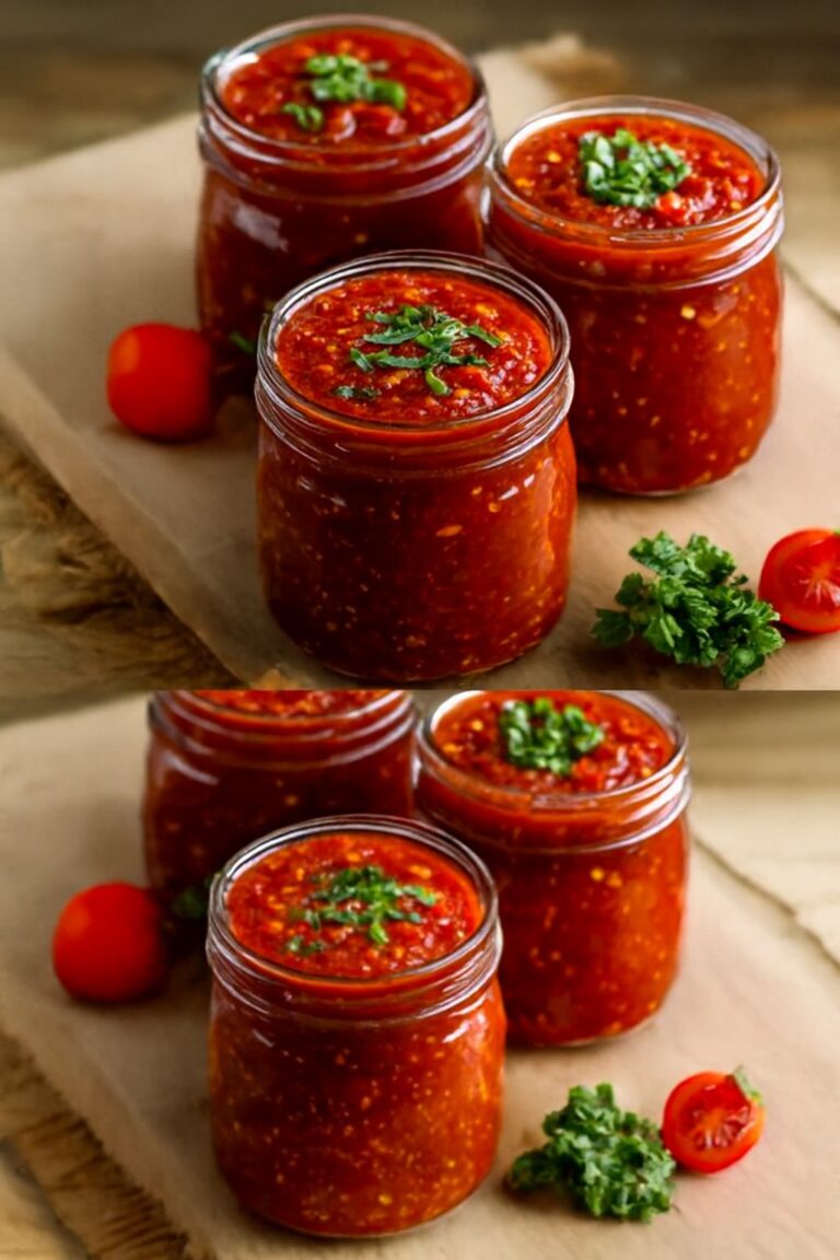 Salsa di pomodoro fatta in casa per pizza e altro ancora