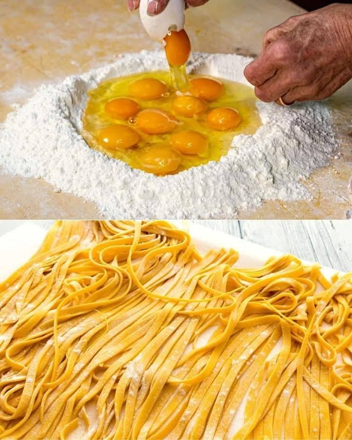 Pasta al tuorlo d’uovo fatta in casa: come prepararla in pochi semplici passaggi