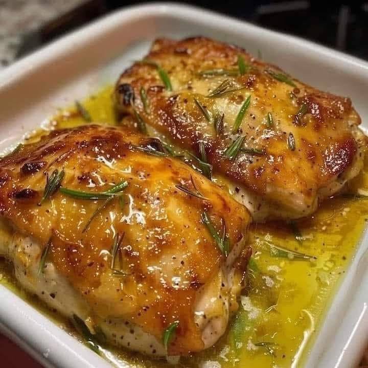 petti di pollo al forno con erbe aromatiche