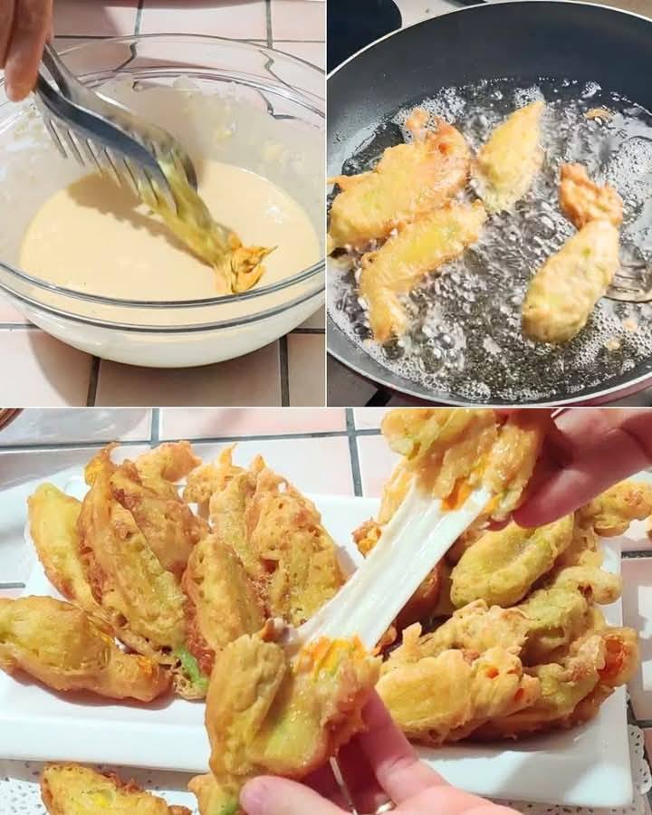 Fiori di zucca ripieni: una ricetta semplice e deliziosa