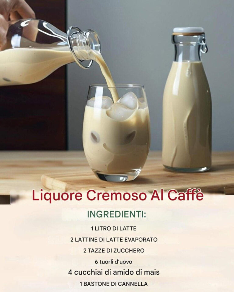Liquore cremoso al caffè tradizionale