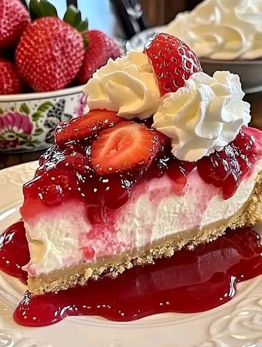 Cheesecake alle Fragole Senza Cottura: Un Paradiso di Dolcezza