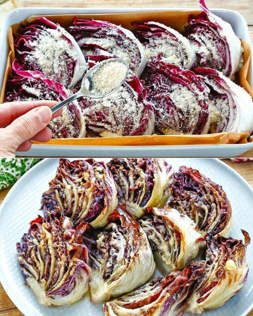 Radicchio al Forno con un Tocco Gourmet: Semplice, Veloce e Delizioso