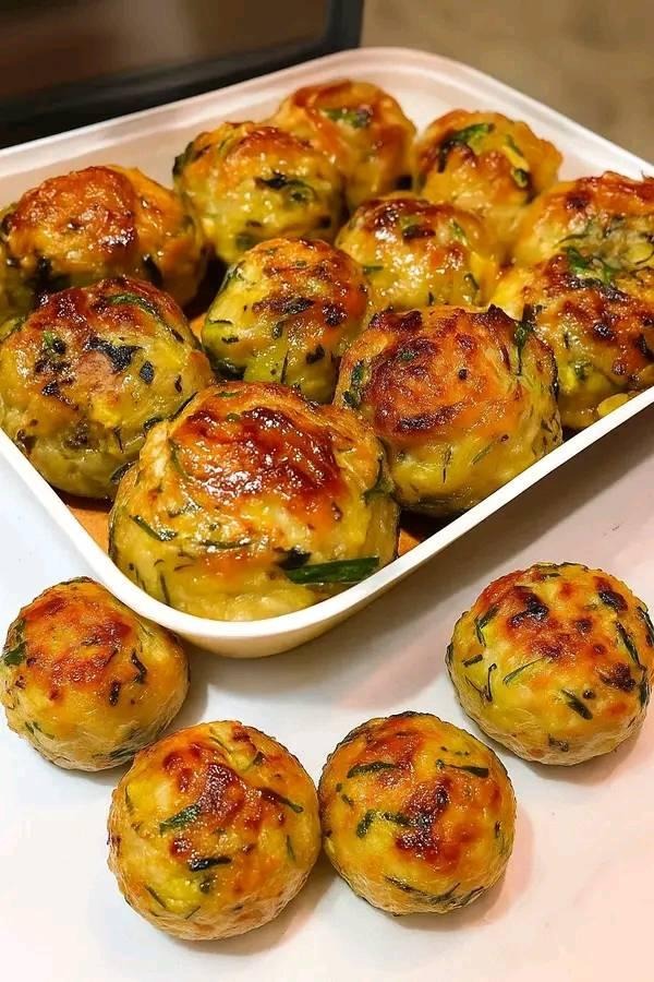 Polpette di Zucchine Croccanti Fuori Morbide Dentro