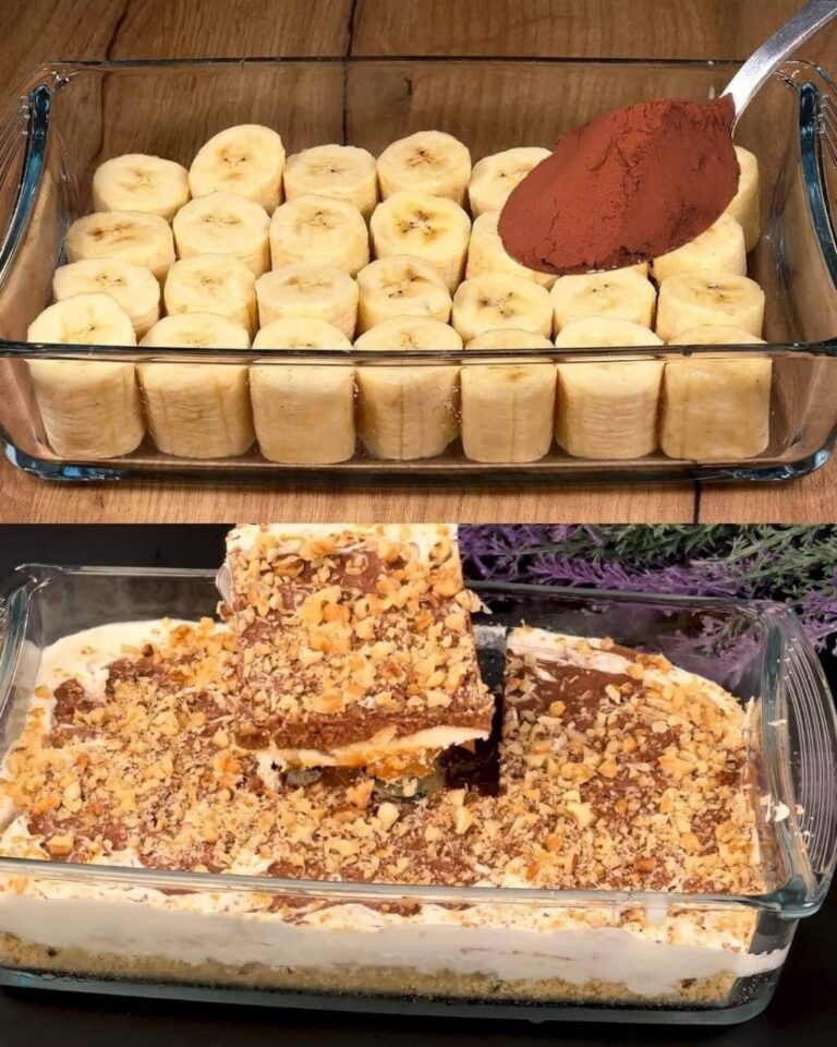 Torta al cioccolato e banana