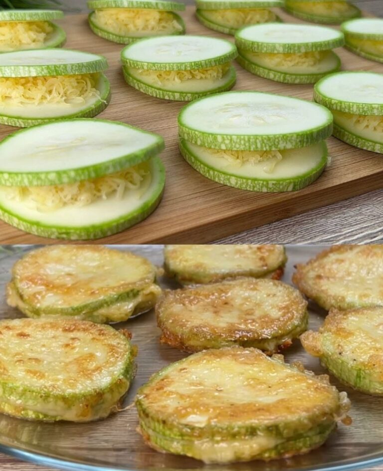 Zucchine a rondelle al formaggio