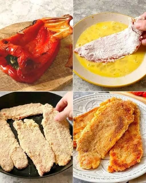 Cotolette di Peperoni Croccanti leggere e irresistibili