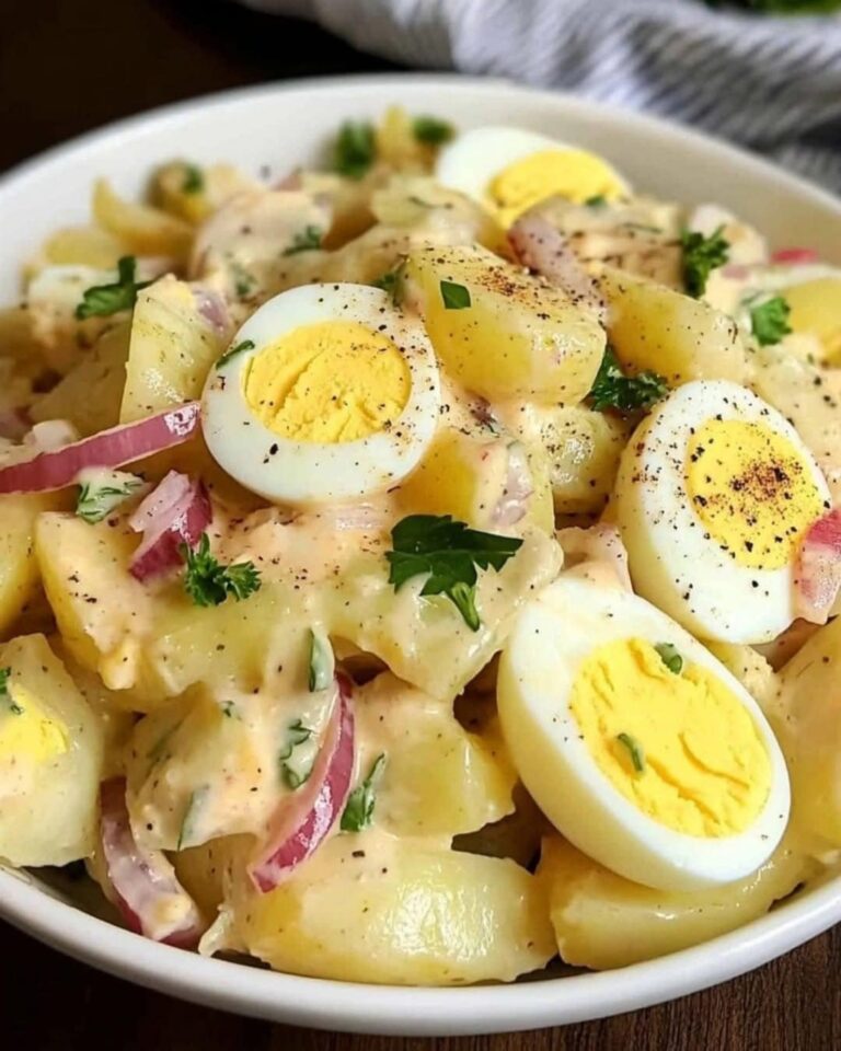 Insalata di patate e uova: fresca e gustosa