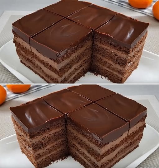 Ricetta: Torta veloce al cioccolato con crema ganache alle fave tonka
