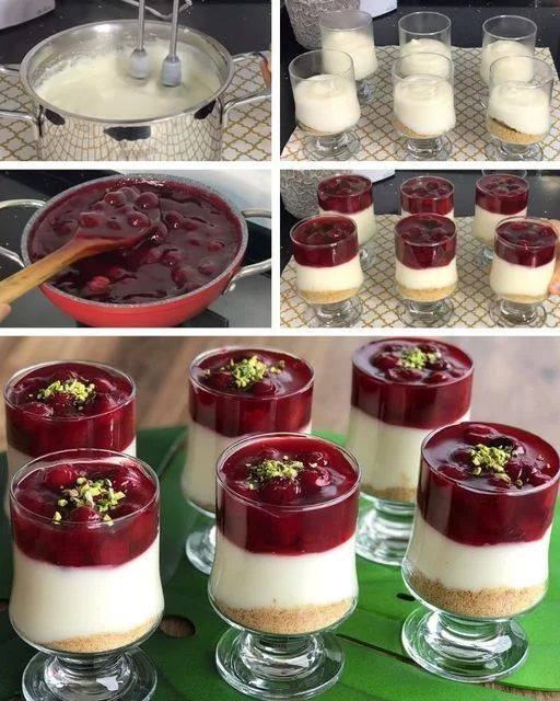CHEESECAKE AL BICCHIERE PRONTO IN 10 MINUTI