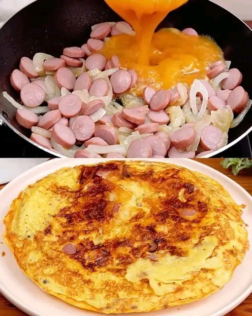 Patatine Fritte e Frittata di Hot Dog1