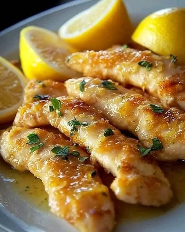 Straccetti di petto di pollo al limone. Salva la ricetta