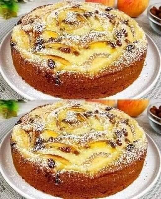 Crostata di mele con crema pasticcera che si scioglie in bocca. Una ricetta semplice e deliziosa