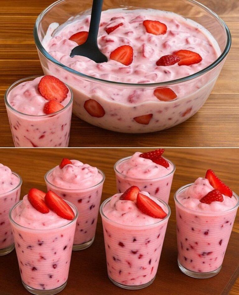 Un dessert alle fragole facile da preparare in 2 minuti