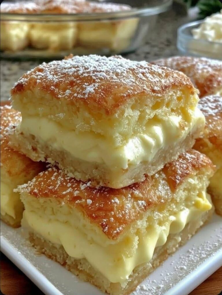 Barrette di crema pasticcera al formaggio cremoso: un sogno vellutato a due strati