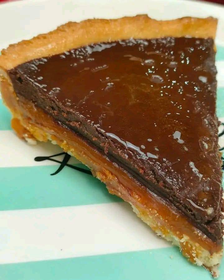 Crostata al Cioccolato e Caramello