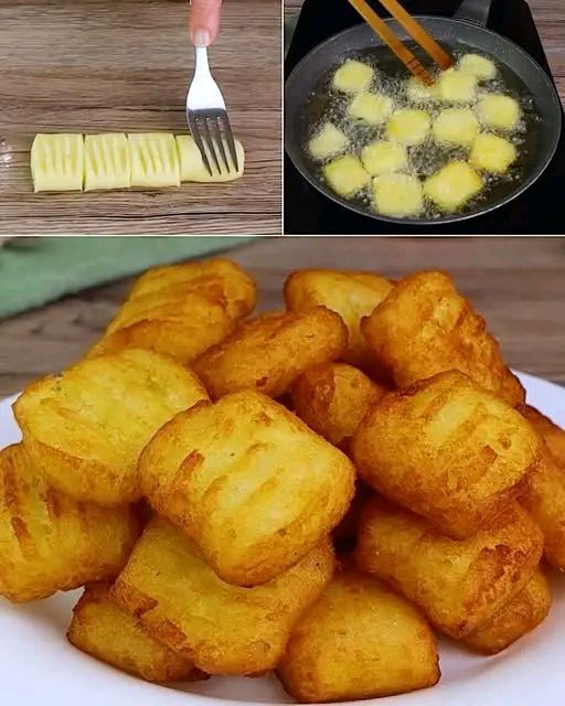 Patate Croccanti dorate fuori morbide dentro irresistibili sempre