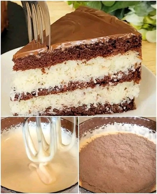 Torta Bounty fatta in casa