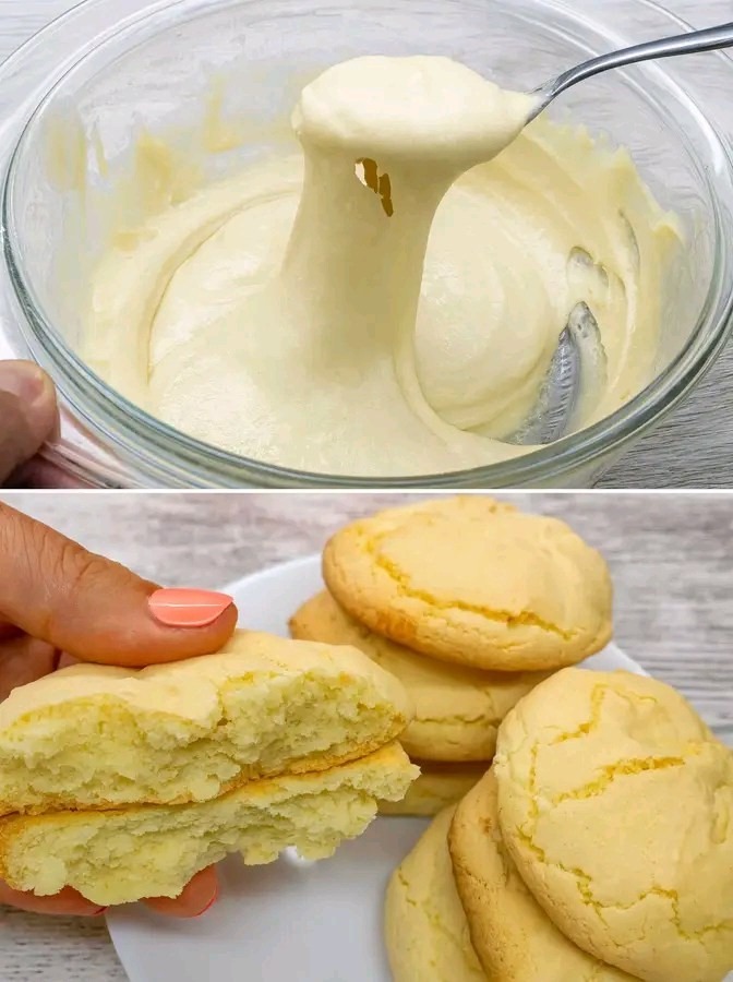 con soli 3 ingredienti preparo dei biscotti light perfetti da pucciare nel latte con zero grassi