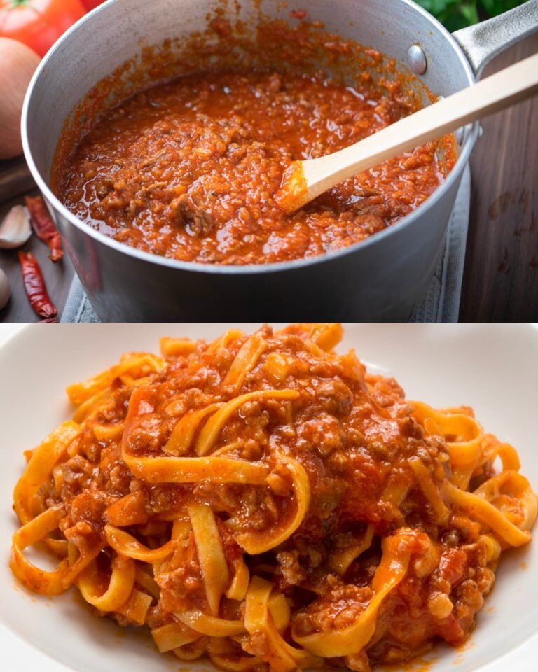 Come preparare il vero ragù italiano con un ingrediente segreto della