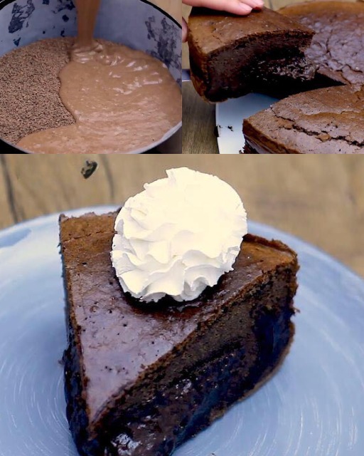 Torta Castella al Doppio Cioccolato