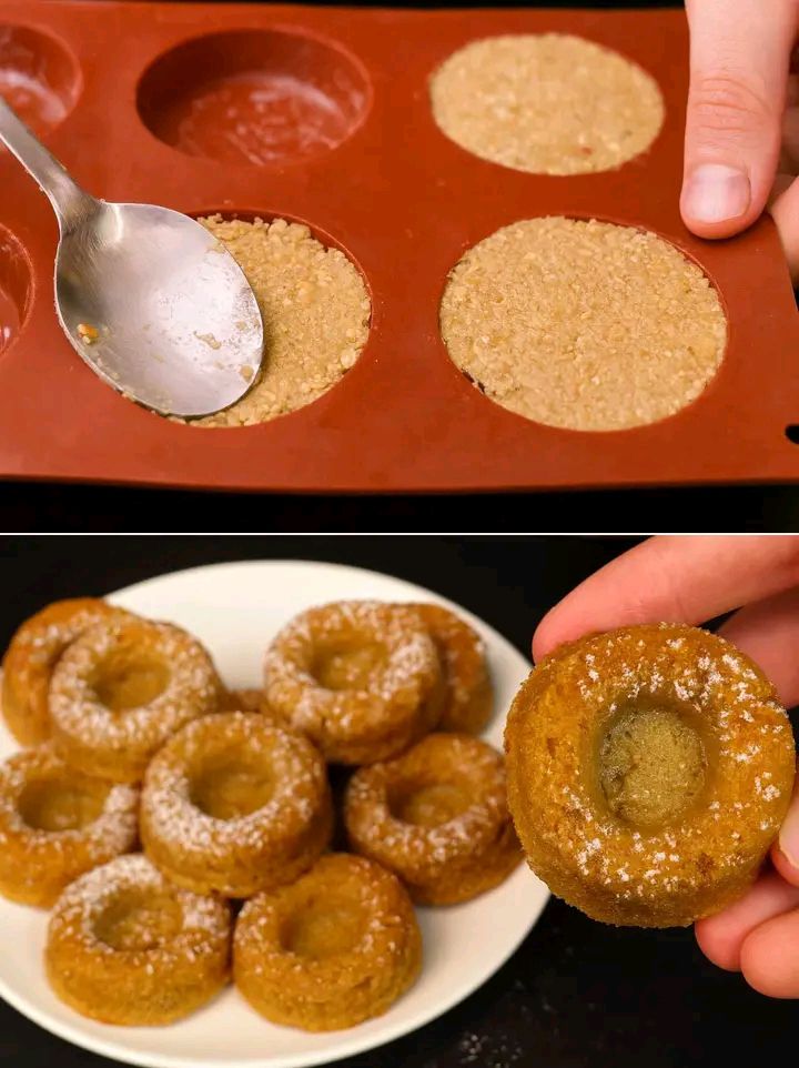 Ciambelline di avena mele e banane