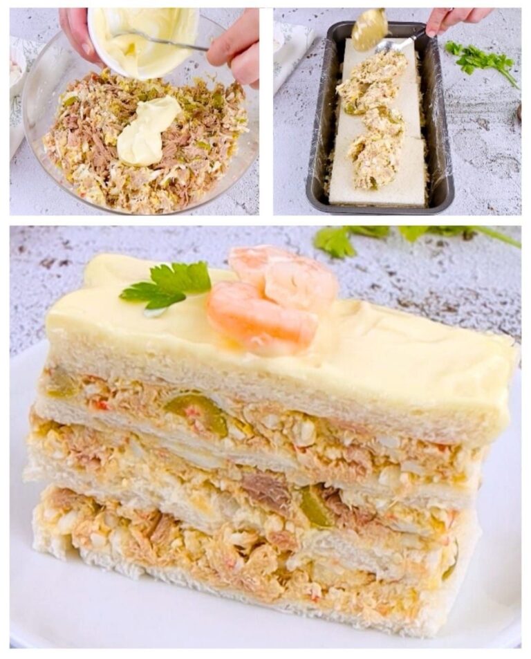 Torta sandwich: una ricetta antipasto incredibile