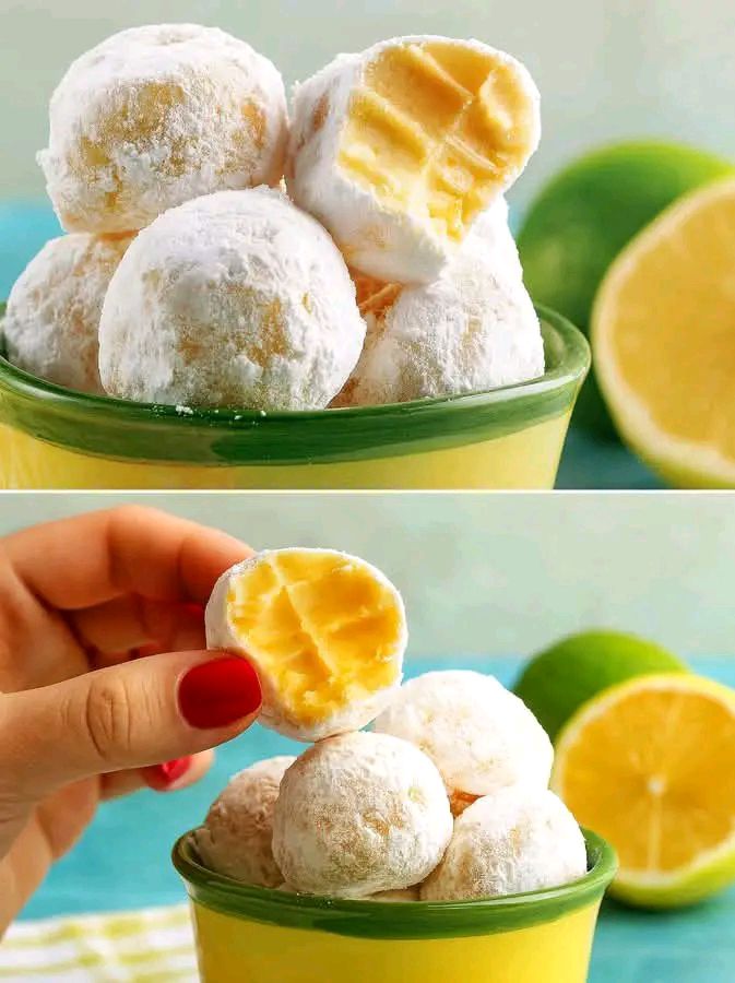 Limoncini ripieni di ricotta e limone