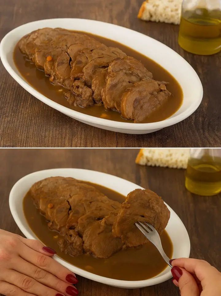 Arrosto di vitello in pentola