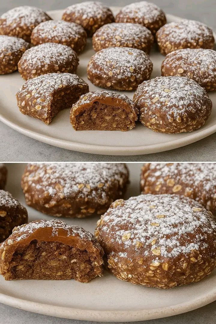 Biscotti di avena noci e banana2